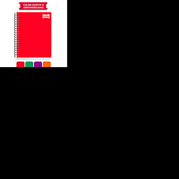 CUADERNO PROF. CLASICO SCRIBE 2183 C7MM. ESP. 200H. C.12